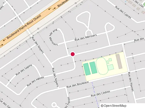 Location of d Lambert Fils Inc at 118 Rue des Chenes, Victoriaville