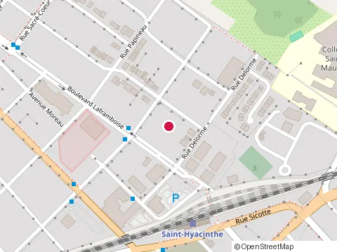 Location of d M R Plâtre Joint et Peinture at 2012 Bd Laframboise, Saint-Hyacinthe