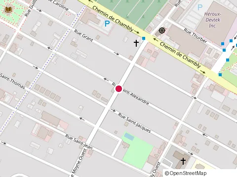 Location of d R Maçonnerie Inc at 615 Rue Saint-Alexandre, Longueuil