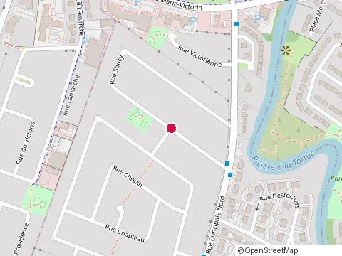 Location of d.B. Céramique&Parquetage at 91 Rue Soucy, Delson