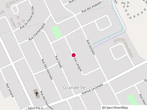 Location of d.C Service Mobile at 741 Rue Lavigne, Salaberry-de-Valleyfield
