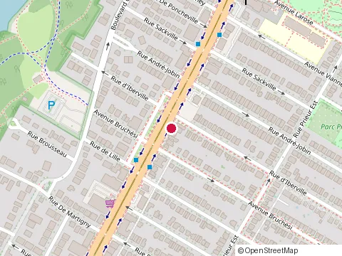 Location of d'Amore Luciana at 2494 boulevard Henri-Bourassa E, Montréal