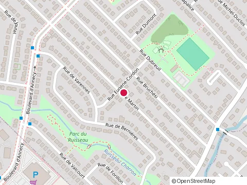 Location of d'Anjou et Fils Rénovation at 58 Rue Martin, Blainville