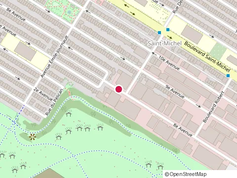 Location of d&R Auto at 8609 8E Av, Montréal