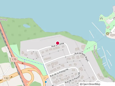 Location of D2 Signature Construction Inc. at 281 Rue de la Mission, Lévis