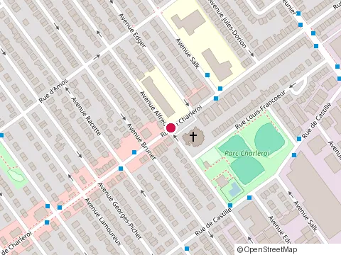Location of Da Bologna Pizzeria at 5185 Rue de Charleroi, Montréal-Nord