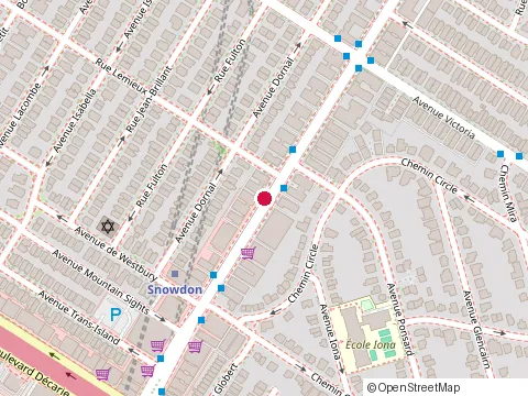 Location of Dahan & Associé S.E.N.C. at 4950 Queen Mary Rd, Montréal