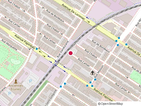 Location of Dallaire Karine at 5416 Cartier, Montréal