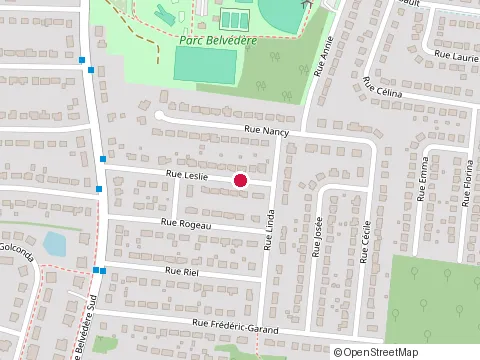 Location of Damaro Inc at 660 Rue Leslie, Sherbrooke
