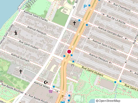 Location of Damas et Associes at 815 boulevard Henri-Bourassa E, Montréal