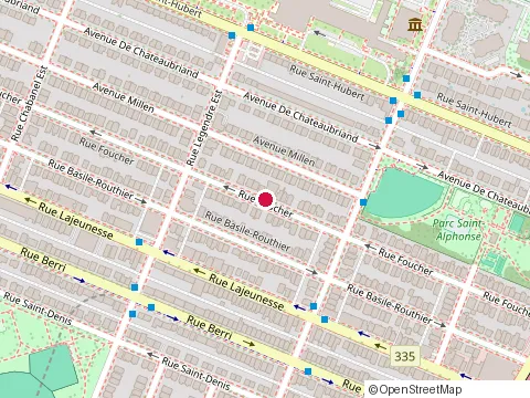 Location of Danavek Enr at 3-8971 Rue Foucher, Montréal