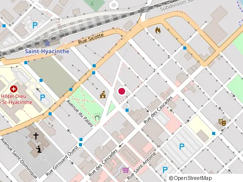 Location of Danianca (Guillo'S Bistro Bar Saint-Hyacinthe) at 1360 Rue Calixa-Lavallée, Saint-Hyacinthe