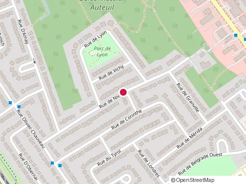 Location of Daniel Carpentier at 5015 Rue de Lyon, Laval