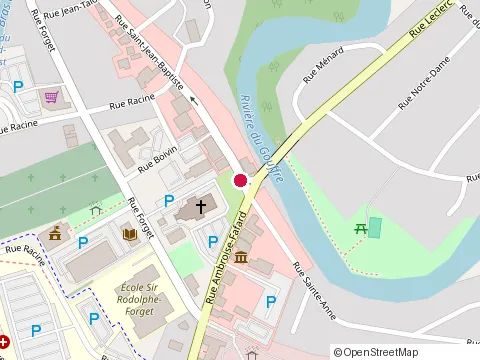 Location of Daniel Froment at 36 Rue Saint-Jean-Baptiste, Baie-Saint-Paul