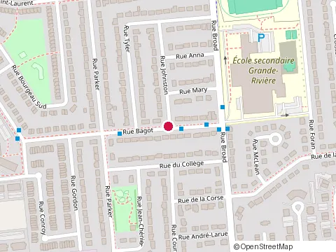 Location of Daniel Milette Installation Piscine Creusee at 557 Johnston, Gatineau