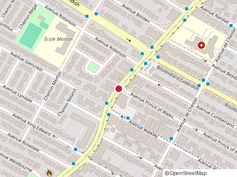 Location of Daniel Suissa at 5310 avenue Prince-Of-Wales, Montréal