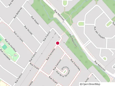 Location of Daniel Villeneuve - Psychologue À Longueuil at 1096 Rue Franchère, Longueuil