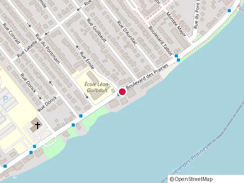 Location of Daniele Rousseau Md at 114 boulevard des Prairies, Laval