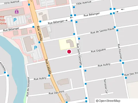 Location of Danse Orientale Samaya Baladi at 1035 Rue Saint-Georges, Saint-Jérôme