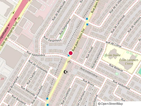Location of Dansim Inc at 6020 Jean Talon E, Saint-Léonard