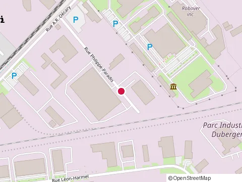 Location of Dany Auto Mecanik at 872 Rue Philippe-Paradis, Québec