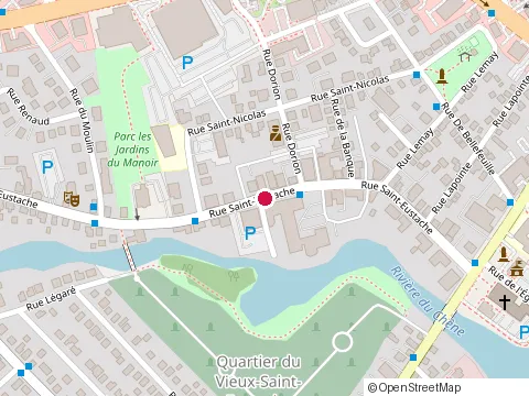 Location of Daoust Design at 206 Rue Saint-Eustache, Saint-Eustache