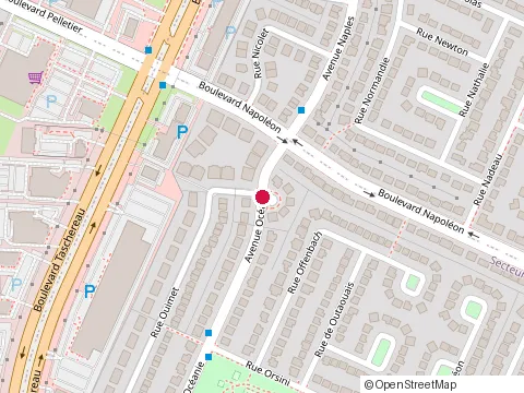 Location of Dar Construction at 8530 Rue Ouimet, Brossard