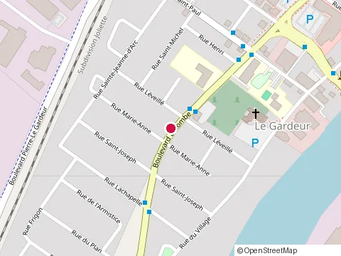 Location of Dara Angkor at 359 boulevard Lacombe, Repentigny