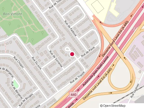 Location of Das Detail at 1630 Rue de Trieste, Laval