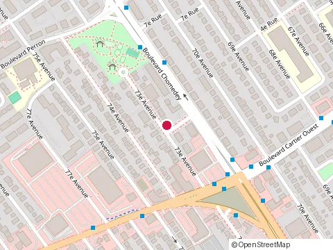 Location of David & Fils Ltee at 693 Avenue 73, Laval