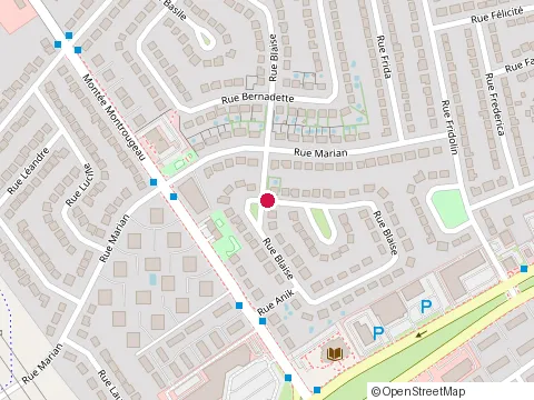 Location of David Carignan Entretien Horticole at 720 Rue Blaise, Laval