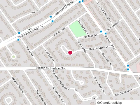 Location of David Darras at 750 Place de Marillac, Laval