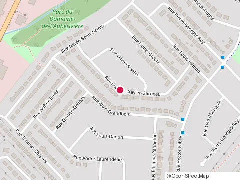Location of David Mercier & Frère Construction Rénovation at 11 Rue François Xavier Garneau, Lévis