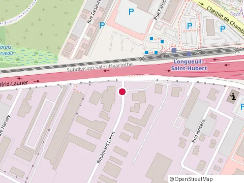 Location of Dc Entrepreneur Général at 3095 Bd Losch, Saint-Hubert