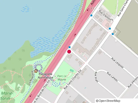 Location of Dd Idmax Inc at 244 Rue du Bord-de-l'Eau E, Longueuil