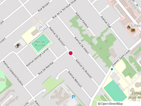 Location of de Blois Sylvie at 1383 avenue du Buisson, Québec