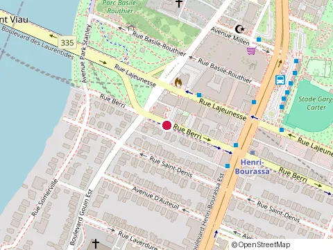 Location of de Frutos Rosa Dr at 10795 Rue Berri, Montréal