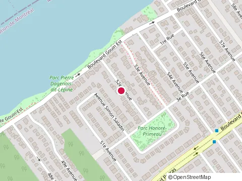 Location of de Maria Freres Inc at 12610 52E Ave, Montréal