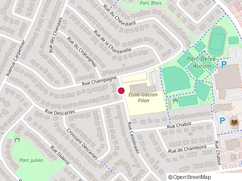 Location of de Père en Fils – Profession Platrier at 862 Rue Castelneau, Boisbriand