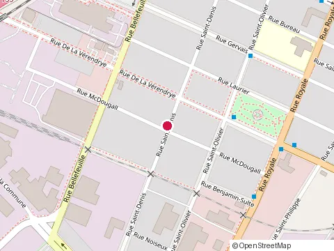 Location of Decapage Laverendrye Enr at 2051 Saint-Denis Rue, Trois-Rivières