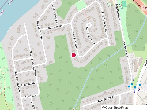 Location of Déclic Action - Pavillon la Maisonnée at 2255 Rue Bienville, Laval