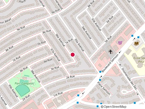 Location of Deco Inc at 443 96E Av, Laval
