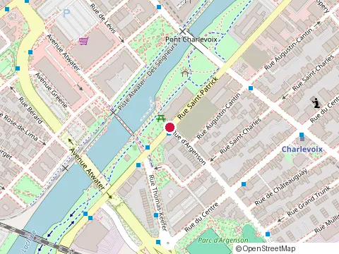 Location of Deco Lux at 2720 Rue Saint-Patrick, Montréal