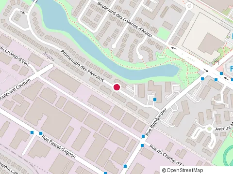 Location of Decopat at 10128 promenade des Riverains, Montréal