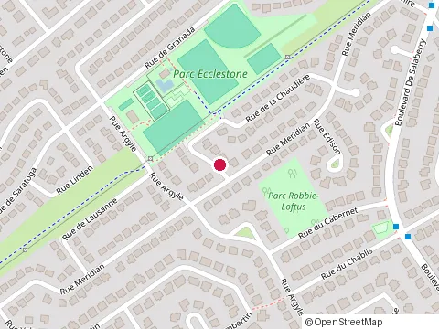 Location of Decor Mobile National Inc at 33 Rue de la Chaudiere, Kirkland