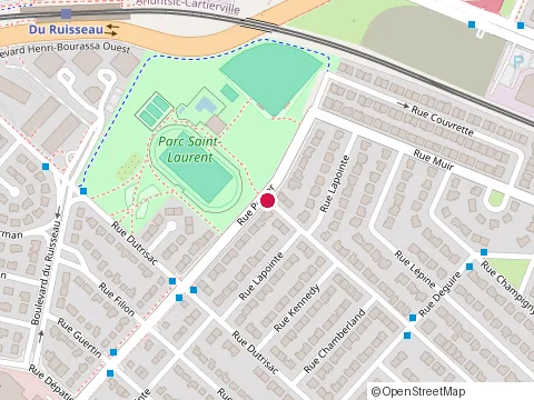 Location of Decosse Agences d'Assurances Inc at Rue Poirier Saint-Laurent 860, Saint-Laurent