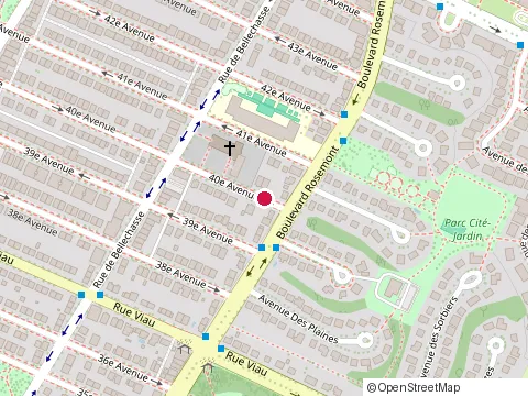 Location of Defensemd at 5088 Rue de Bellechasse, Montréal