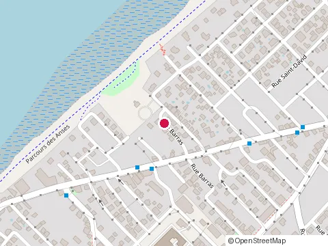 Location of Dehors Dedans Design at 3 Rue Barras, Lévis