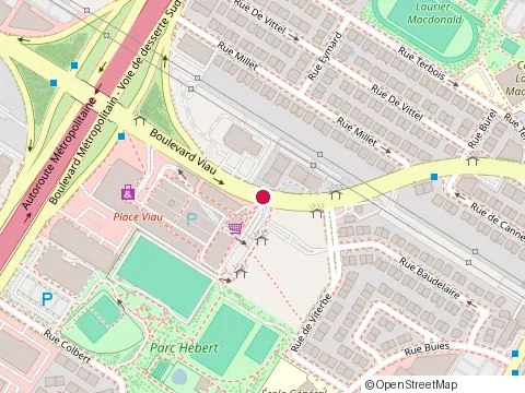 Location of Dejeuner Cosmopolitain at 7600 Bd Viau Local Rp 366, Saint-Léonard