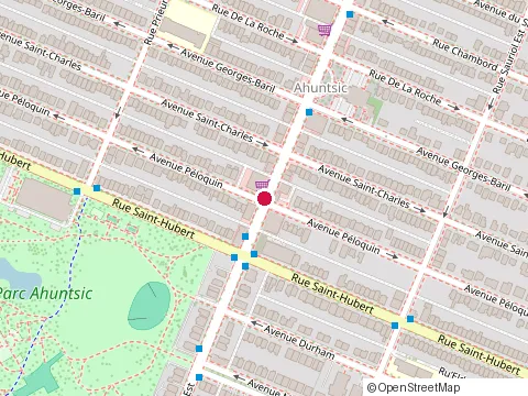 Location of Delambre Gagnon Cpa Sencrl at 801 Rue Fleury E, Montréal